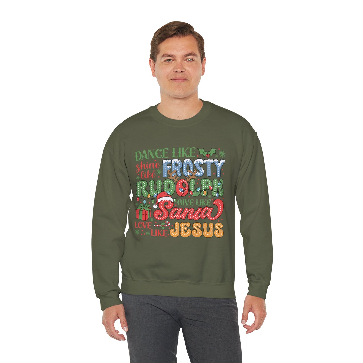 Dance Like Frosty...Unisex Heavy Blend™ Crewneck Sweatshirt