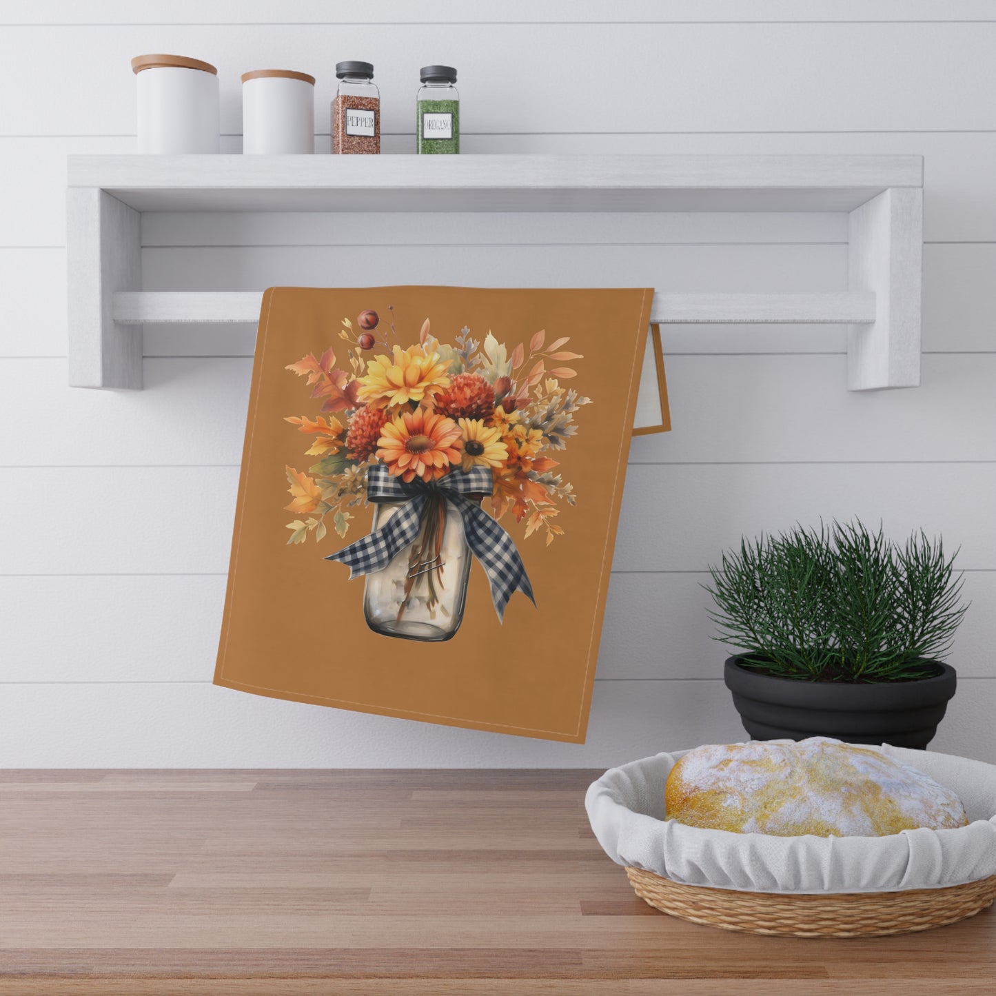 Give Thanks Unto the Lord Kitchen Towel