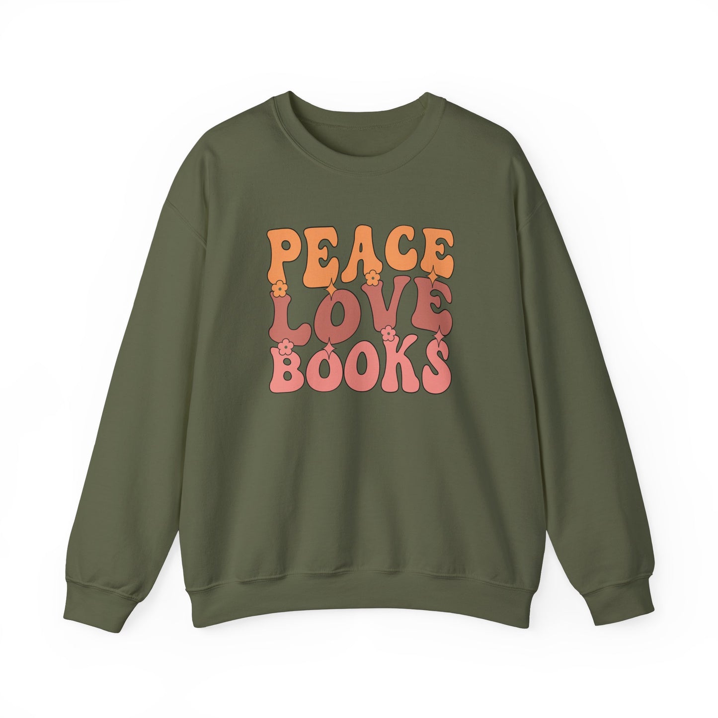 Peace Love Books Collection – Sweatshirts