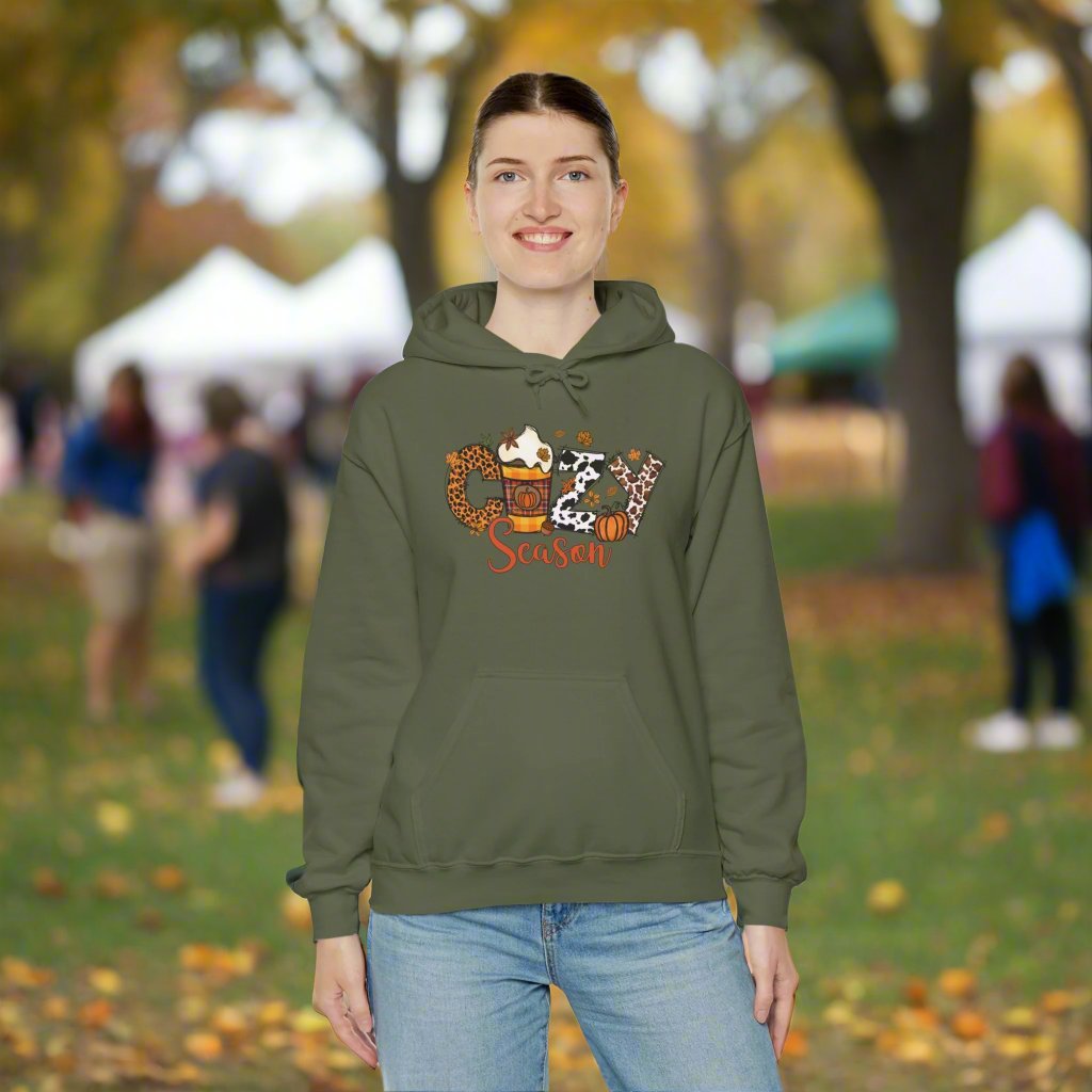 Cozy Seasons Unisex Heavy Blend Hooded Sweatshirt