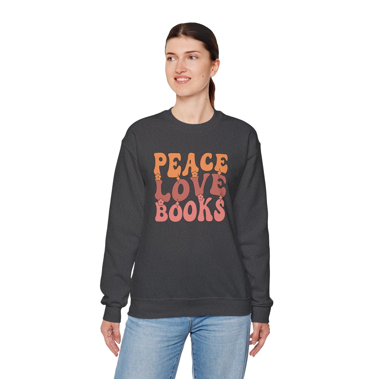Peace Love Books Collection – Sweatshirts