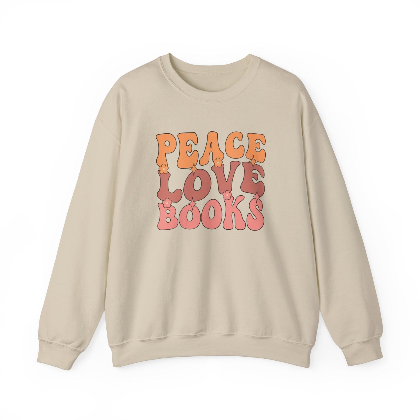 Peace Love Books Collection – Sweatshirts