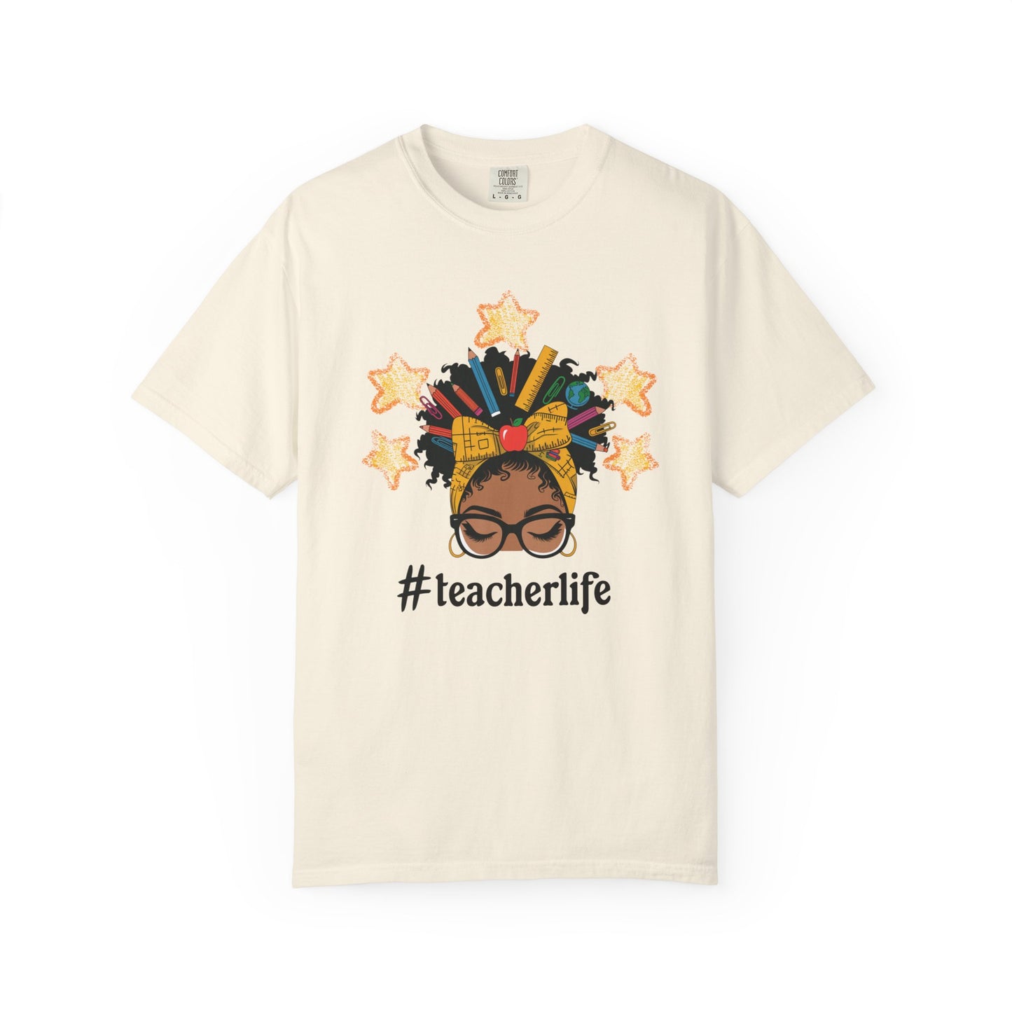 Teacher Life Unisex Garment-Dyed T-Shirt Gift for Educators