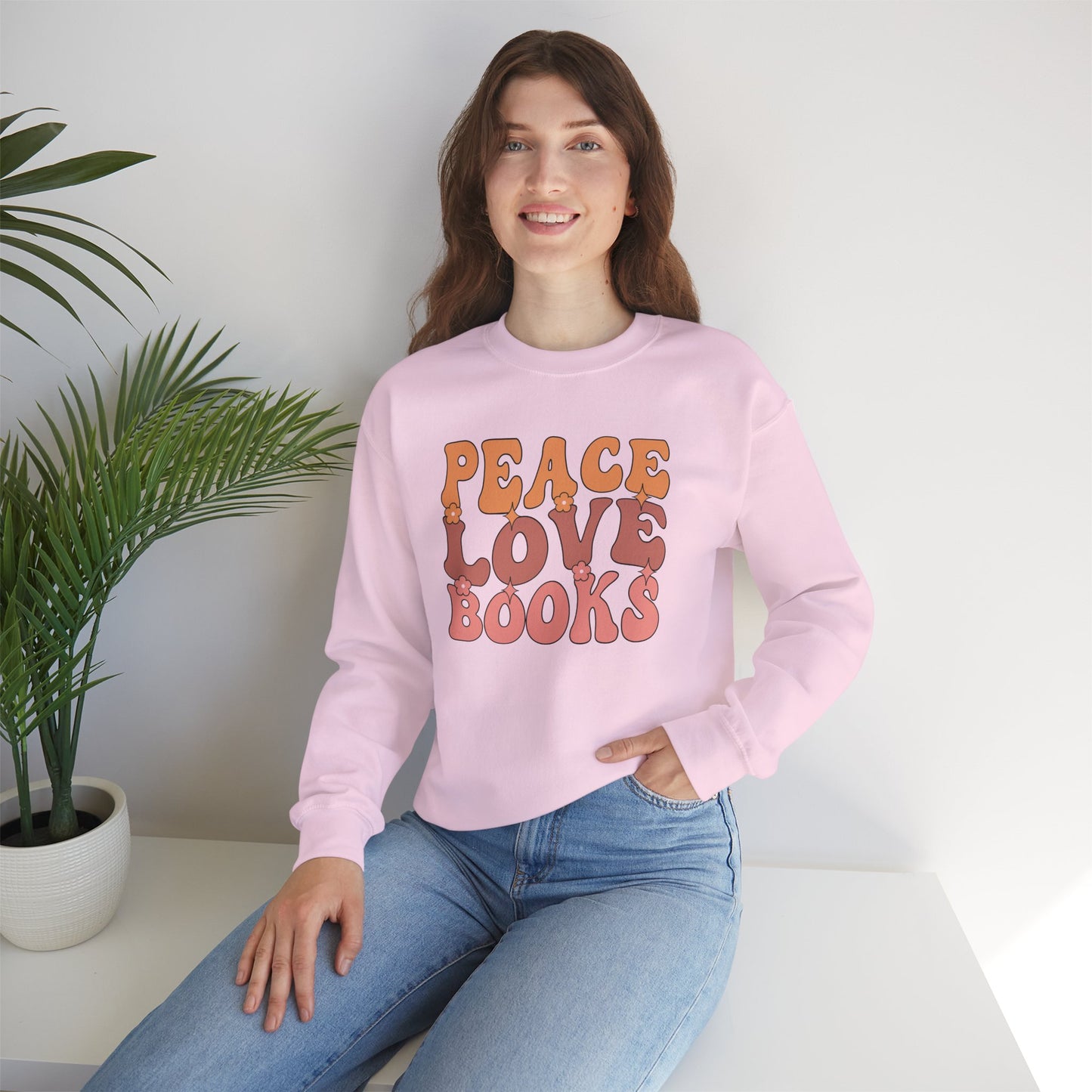 Peace Love Books Collection – Sweatshirts