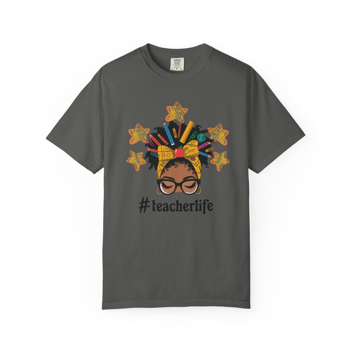 Teacher Life Unisex Garment-Dyed T-Shirt Gift for Educators