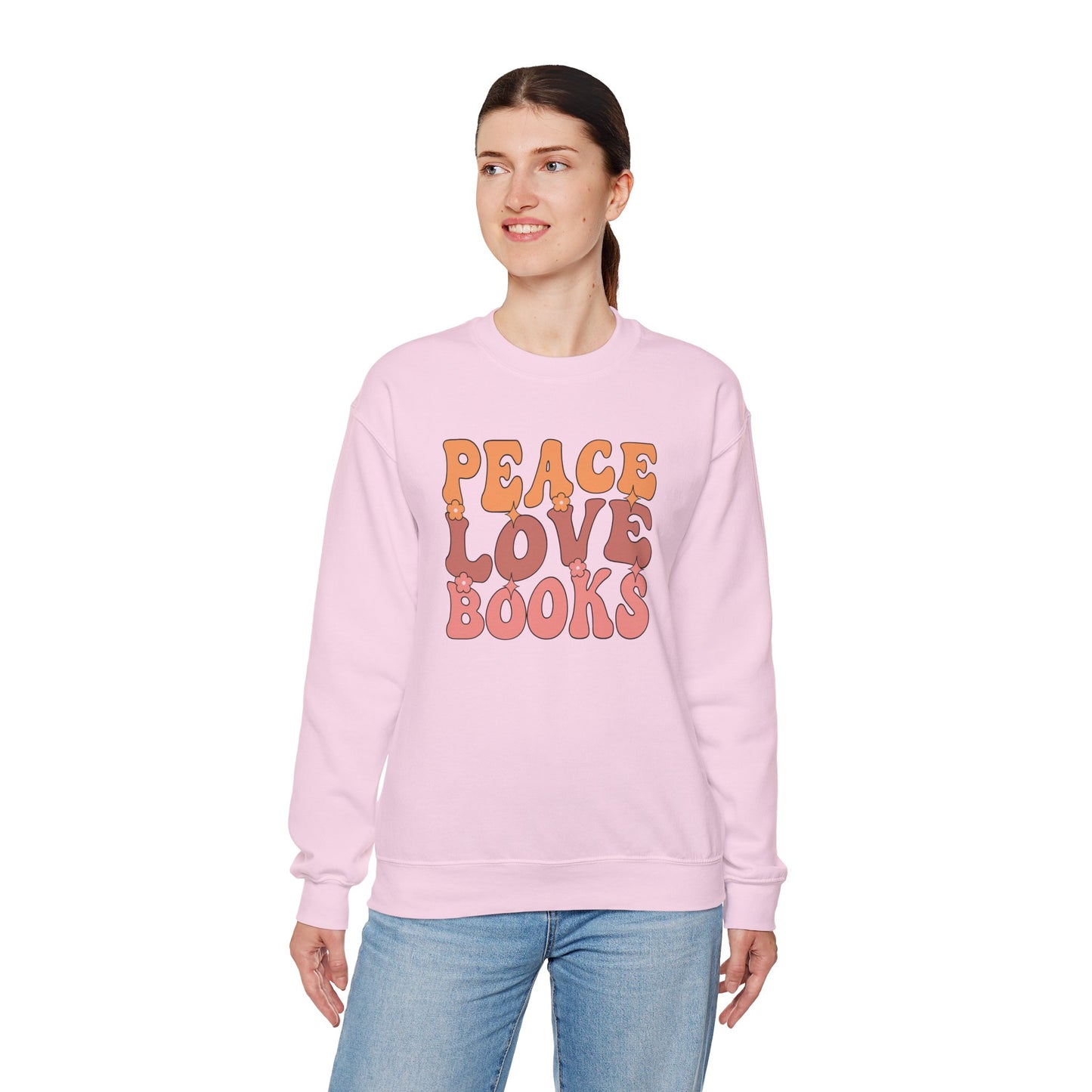 Peace Love Books Collection – Sweatshirts