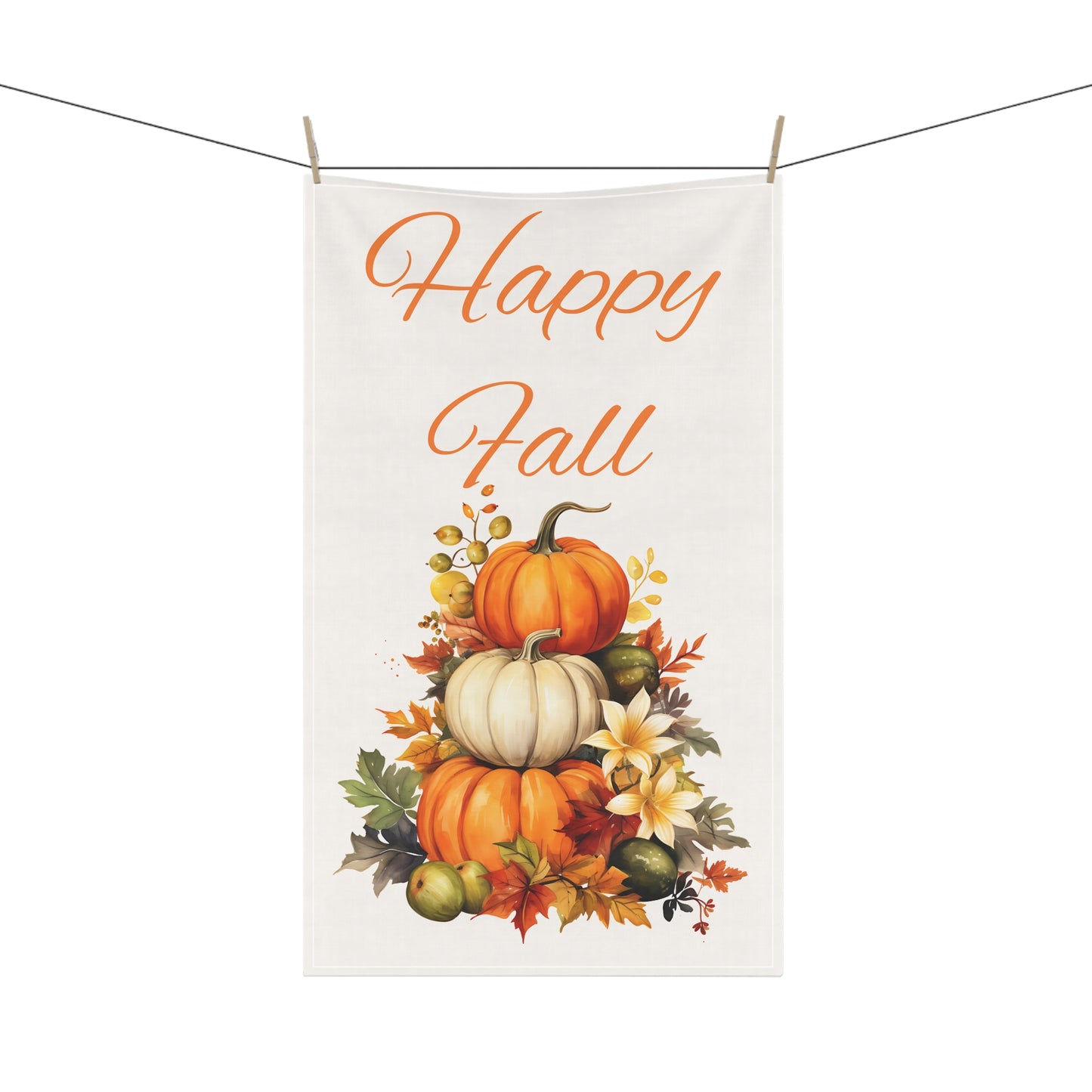 Happy Fall Kitchen Towel