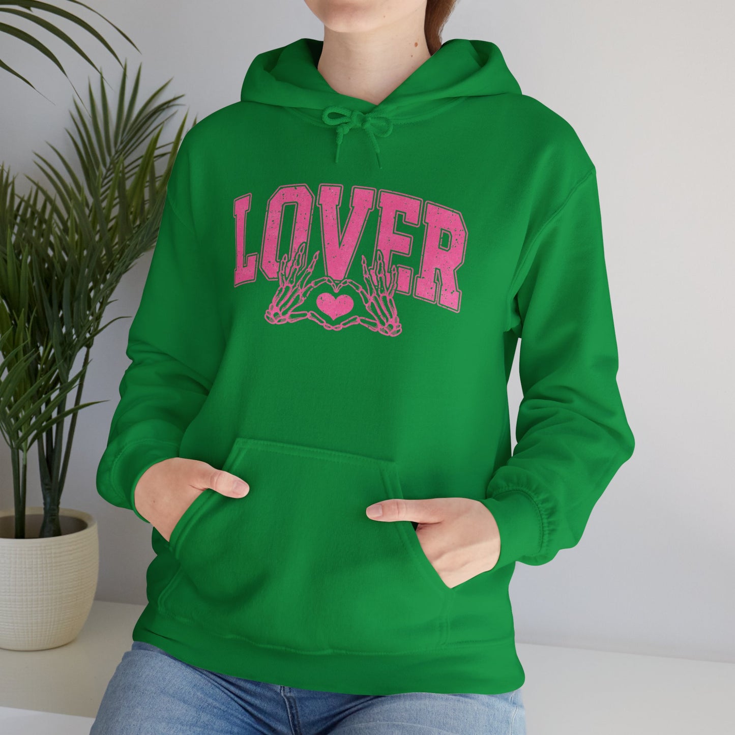 Lover Skeleton Hands Unisex Hoodie – Cozy & Stylish for Every Season