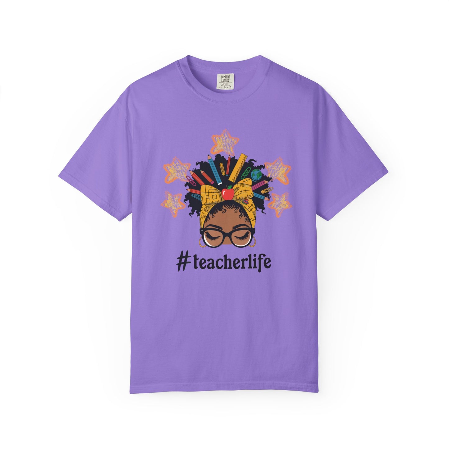 Teacher Life Unisex Garment-Dyed T-Shirt Gift for Educators
