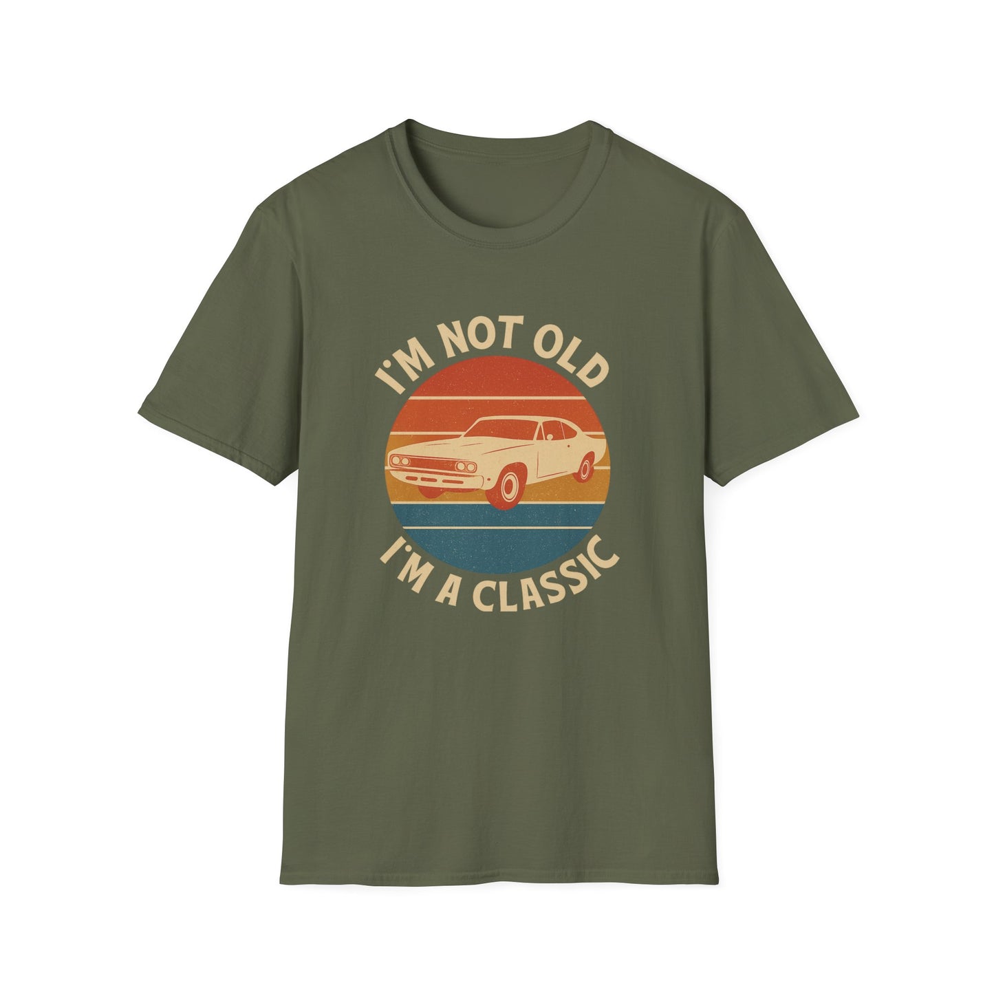 Vintage Car Classic Unisex T-Shirt - "I'm Not Old, I'm A Classic"