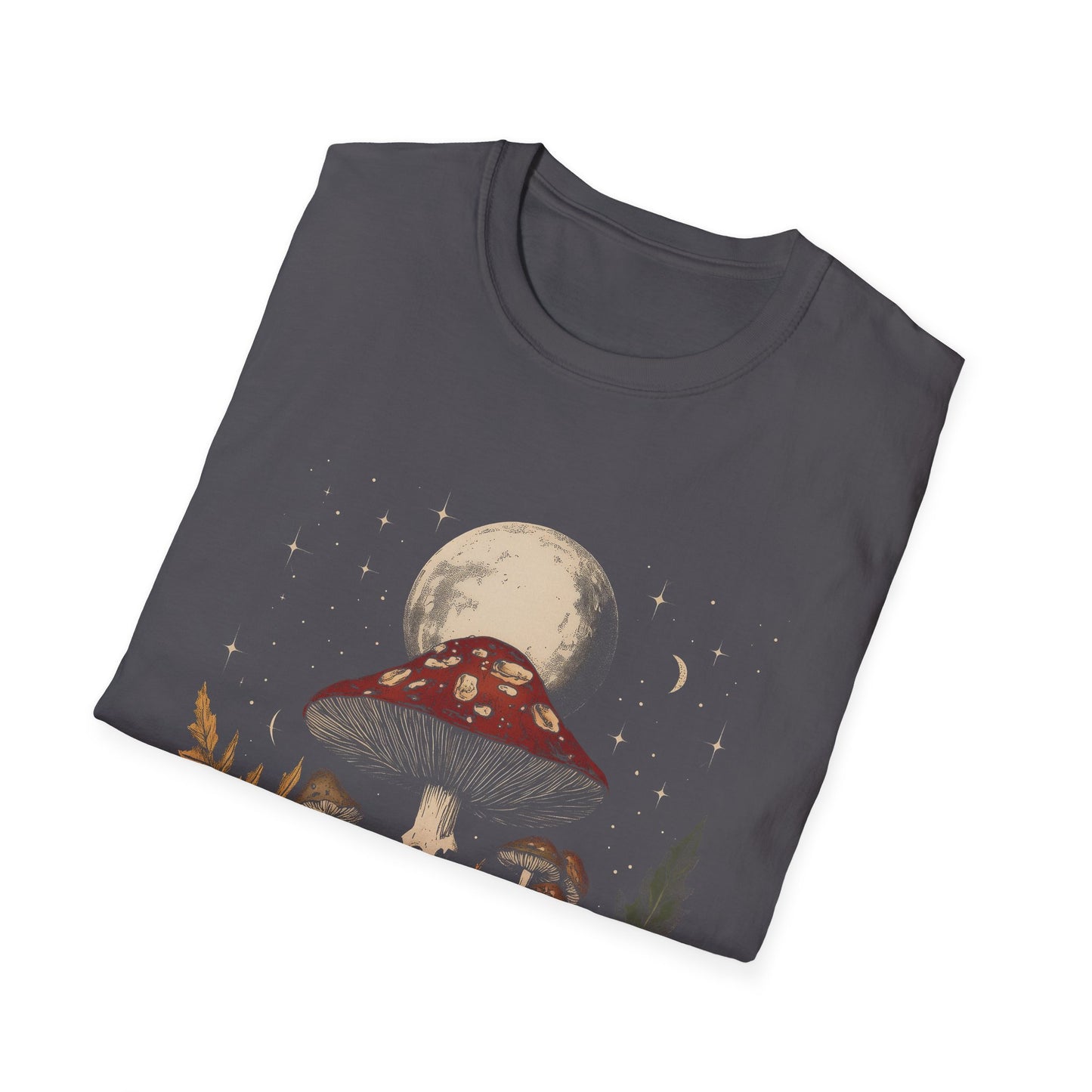 Mystical Mushroom Unisex T-Shirt β Nature-Inspired Fantasy Tee for Whimsical Souls