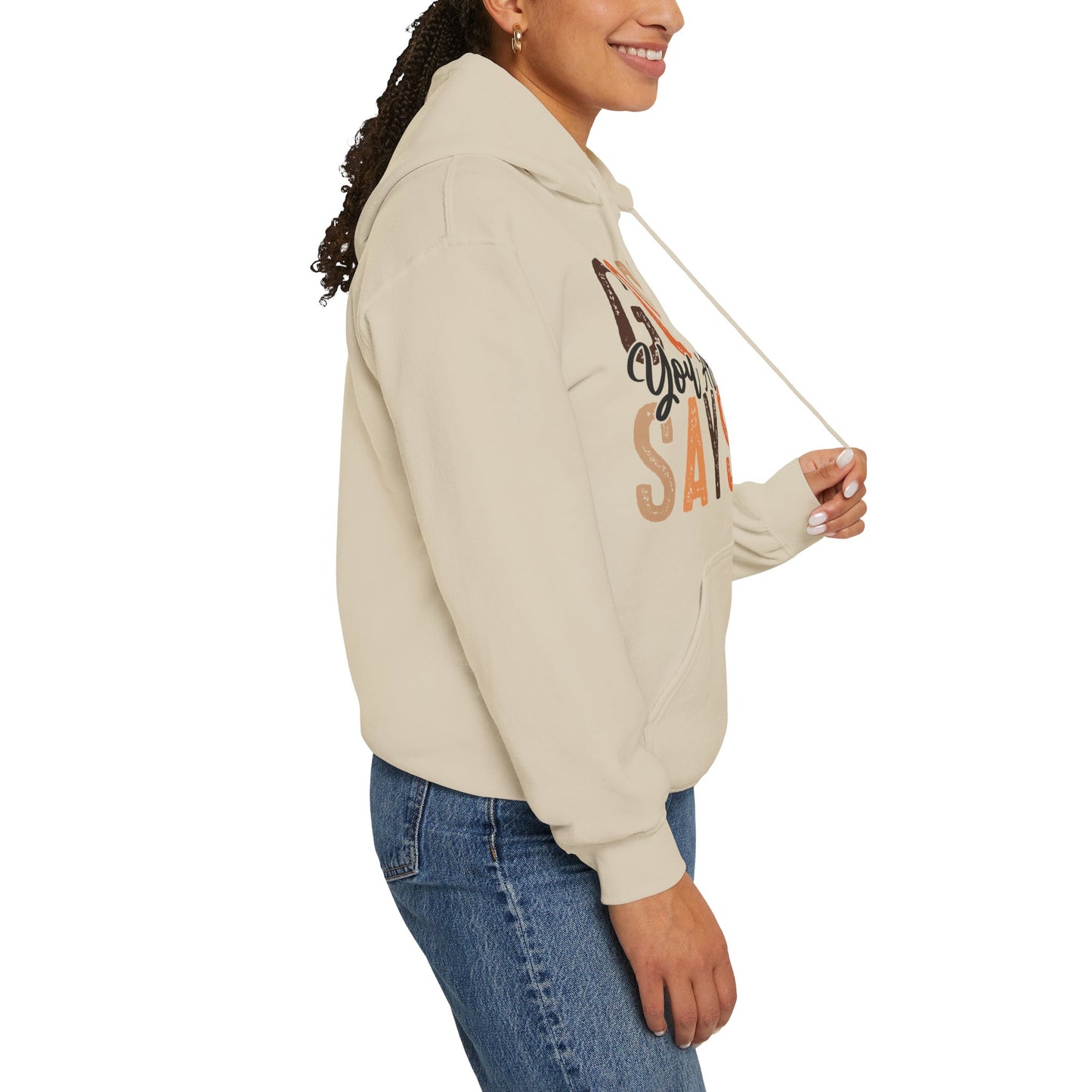 God Says You Are Christian Hoodie – Faith-Based Inspirational Bible Verse Gift