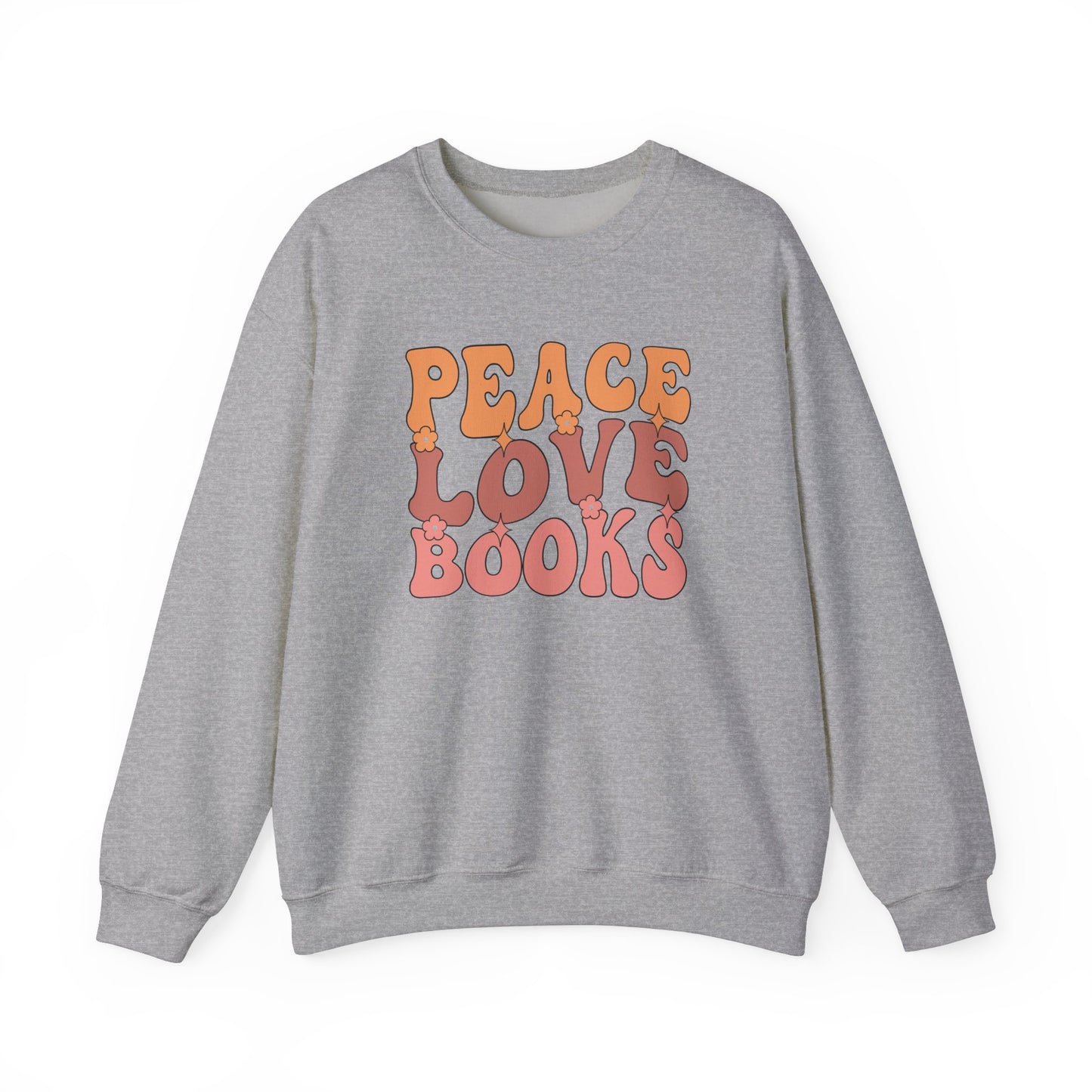 Peace Love Books Collection – Sweatshirts