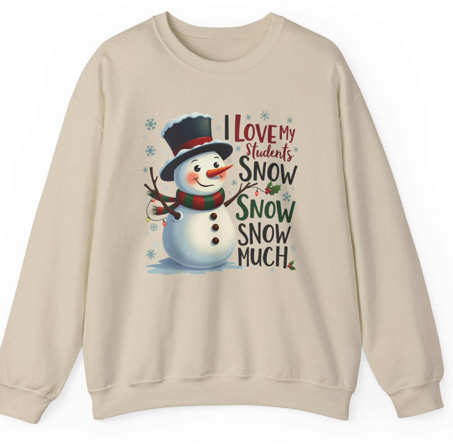 Cozy Snowman Unisex Heavy Blend™ Crewneck Sweatshirt