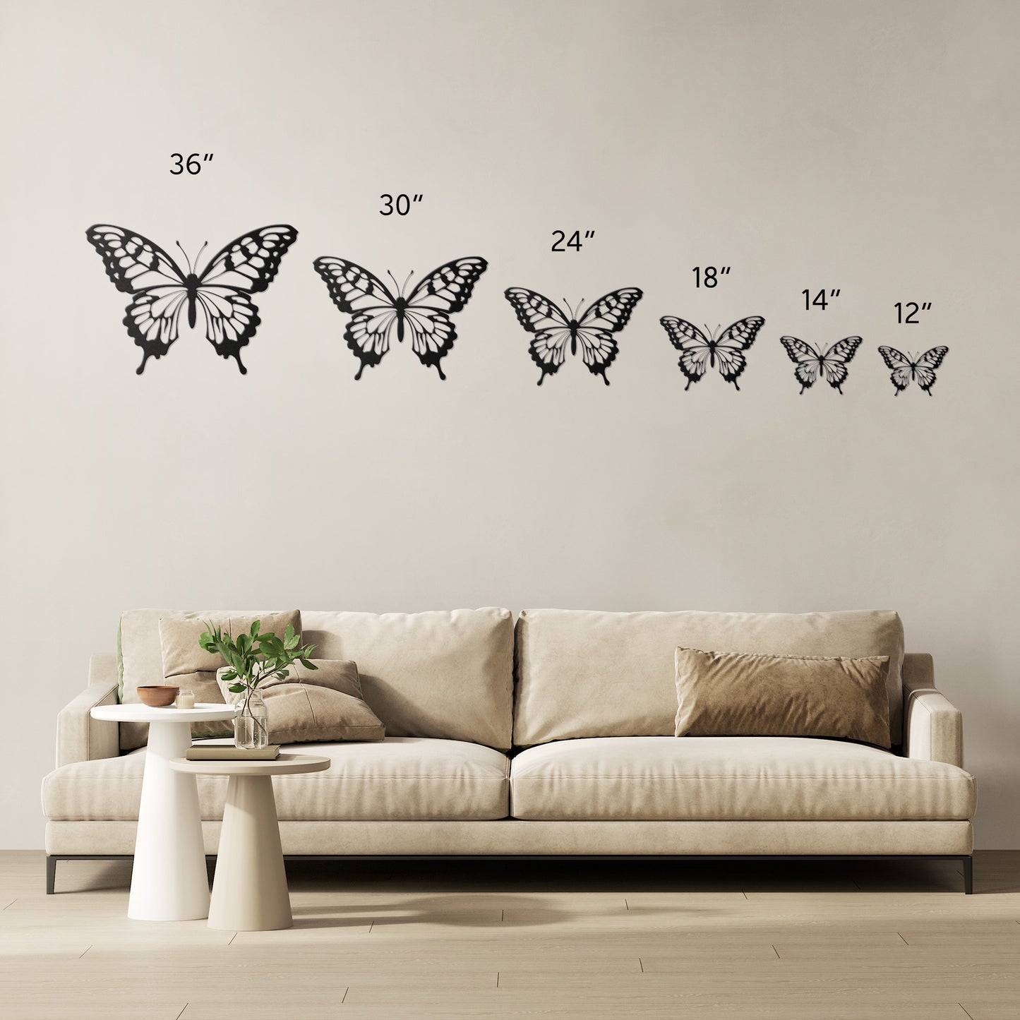 Butterfly Metal Wall Art