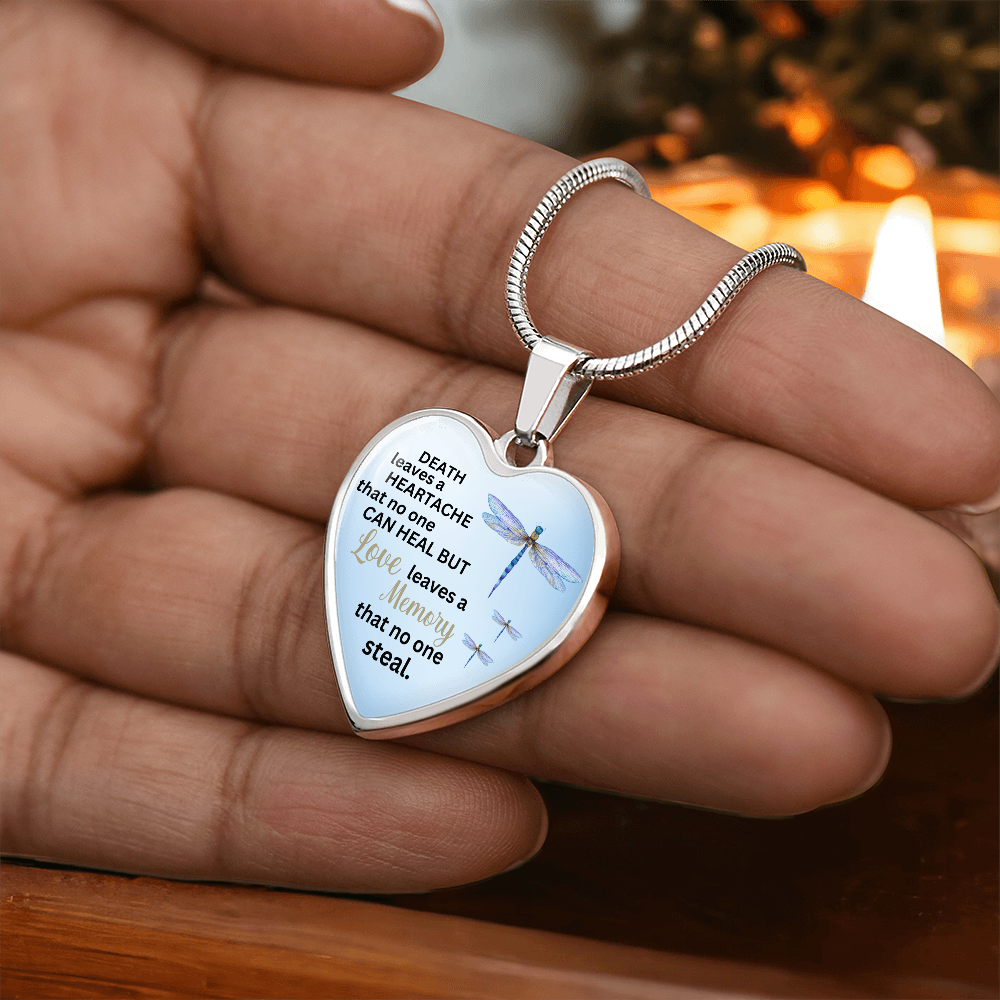 Heartfelt Memorial Necklace – A Cherished Keepsake of Love and Remembrance
