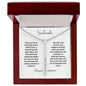 Engraved 4-Sided Stick Necklace - Custom Personalized Jewelry | Soulmate Collection