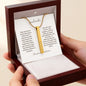 Engraved 4-Sided Stick Necklace - Custom Personalized Jewelry | Soulmate Collection