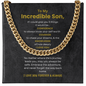 To My Incredible Son
