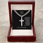 Talented Son Personalized Cross Necklace