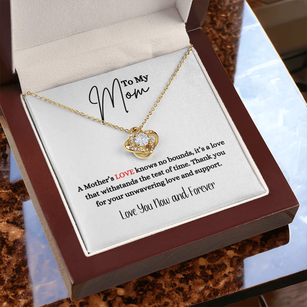 Love Knot Necklace for Mom – Meaningful Mother’s Day Jewelry Gift