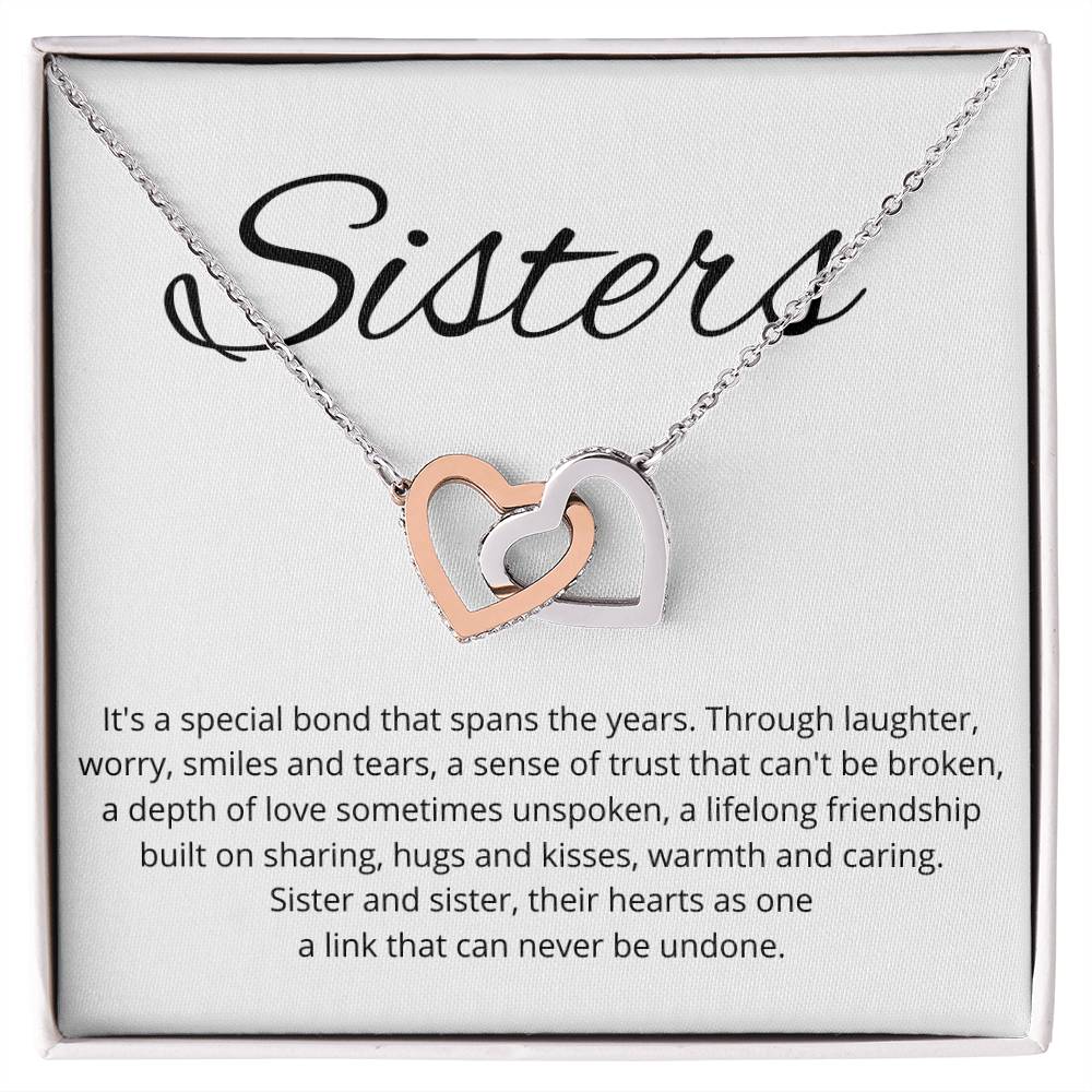 Sisters Interlocking Hearts