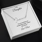 To My Daughter Name Necklace