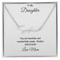 To My Daughter Name Necklace