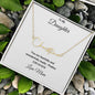 To My Daughter Name Necklace