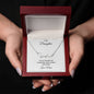 To My Daughter Name Necklace