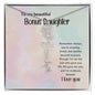 To My Beautiful Bonus Daughter