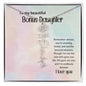 To My Beautiful Bonus Daughter
