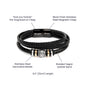 To My Dad Love You Forever Bracelet