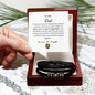 To My Dad Love You Forever Bracelet