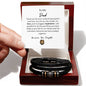 To My Dad Love You Forever Bracelet
