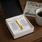 Engraved 4-Sided Stick Necklace - Custom Personalized Jewelry | Soulmate Collection