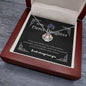 To My Fierce Daughter-Crown Pendant Necklace for Daughter – Gift from Mom or Dad