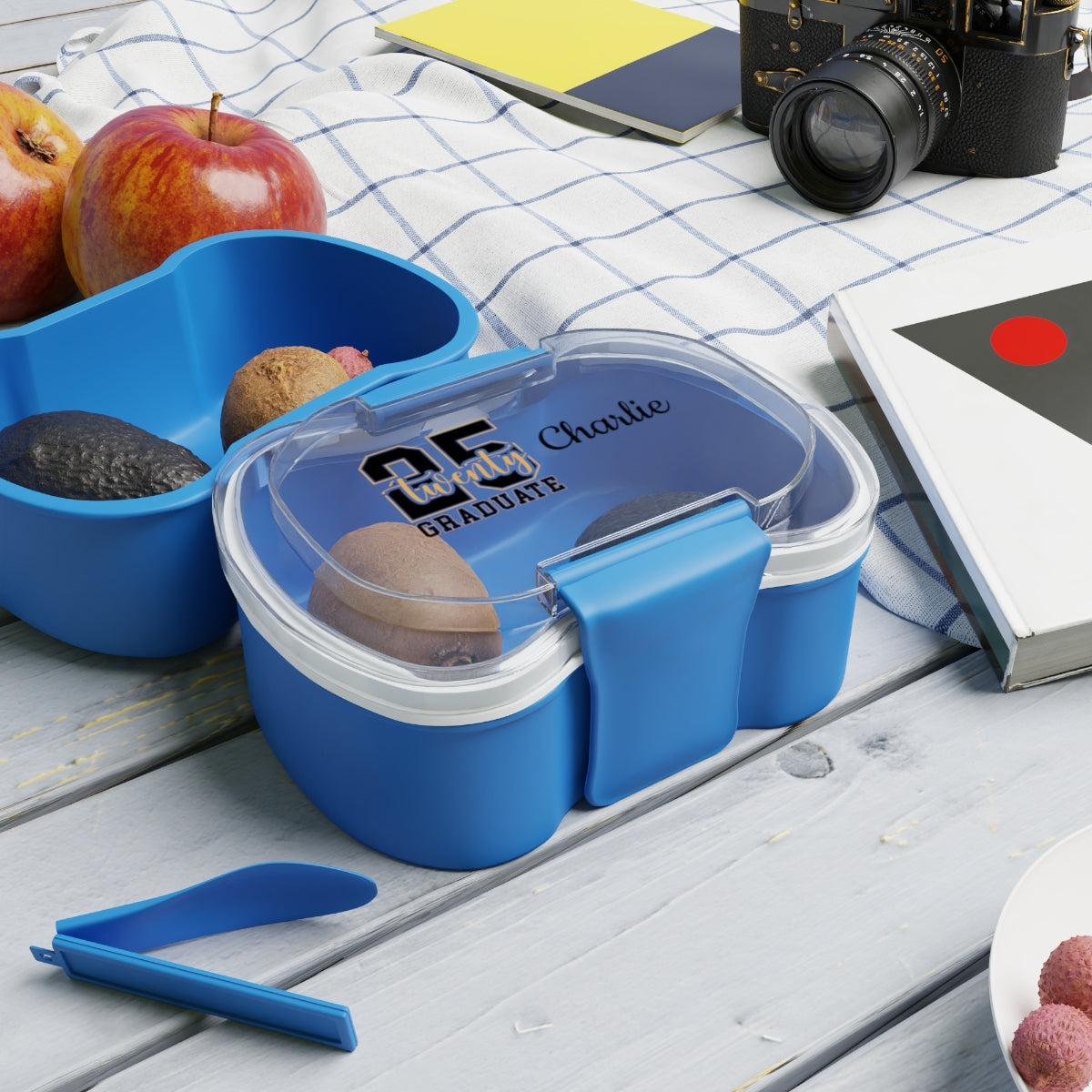 Twenty-Five Graduate Two-tier Bento Box