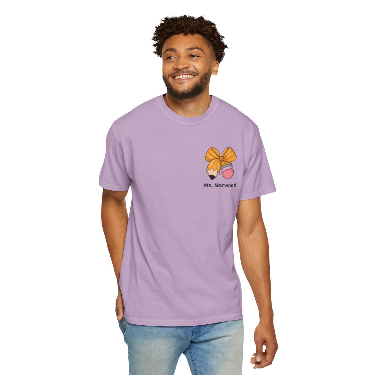 Personalized Groovy Teacher T-Shirt | Comfort Colors® Back to School Tee
