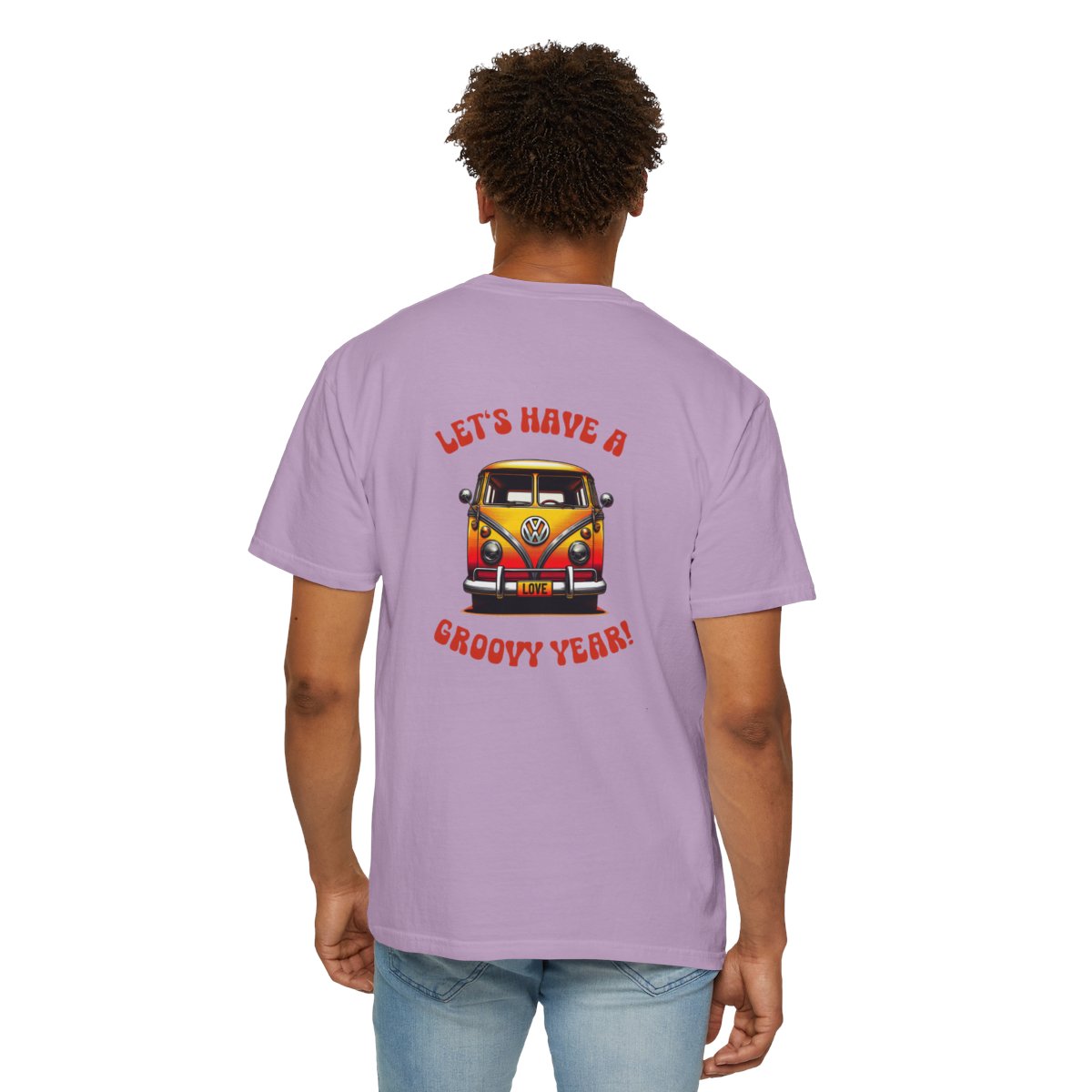 Personalized Groovy Teacher T-Shirt | Comfort Colors® Back to School Tee