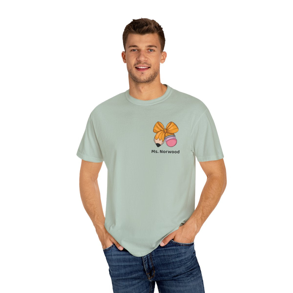 Personalized Groovy Teacher T-Shirt | Comfort Colors® Back to School Tee