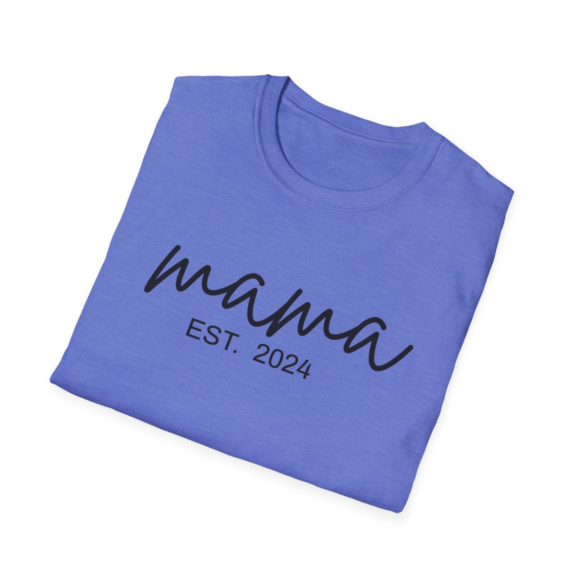 Personalized Mama T-Shirt with Custom Date – Soft, Stylish, and Comfortable
