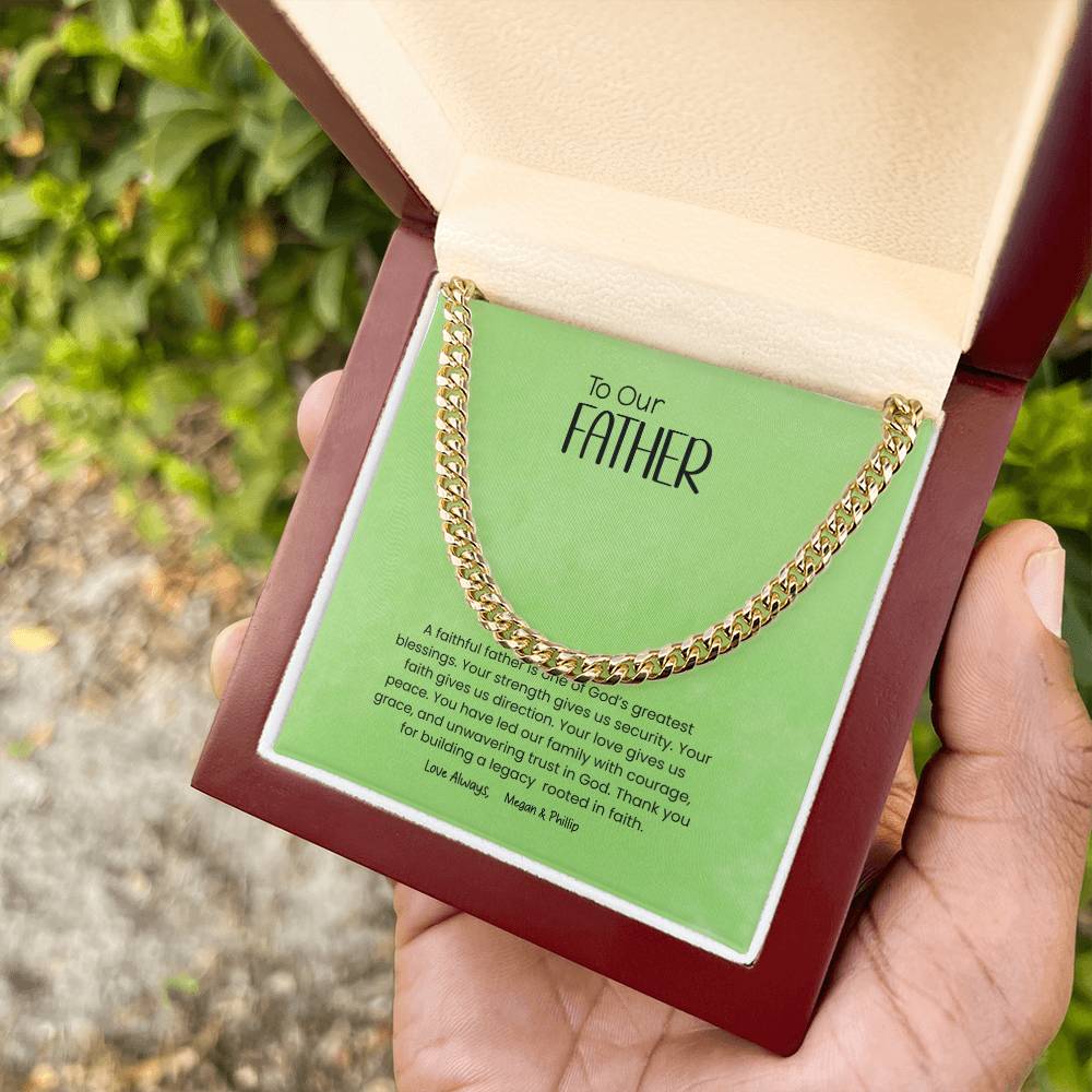 Cuban Link Chain w/ Lux Box
