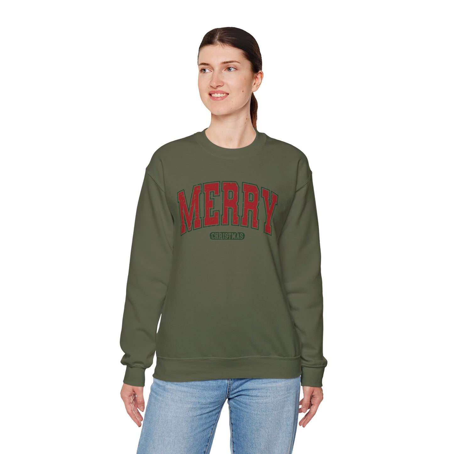 Merry Christmas Crewneck Sweatshirt