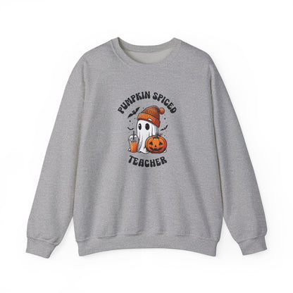 Pumpkin Spice Teacher Unisex Heavy Blend™ Crewneck Sweatshirt