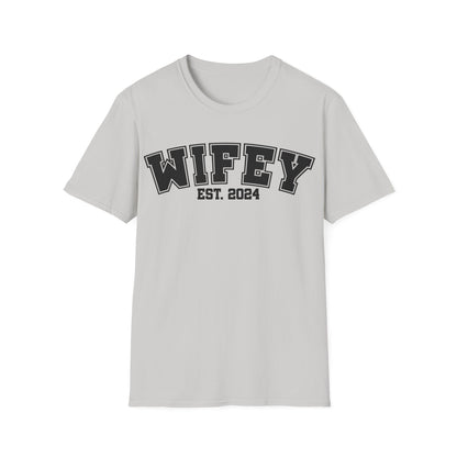 Wifey Est. 2014 Unisex Softstyle T-Shirt