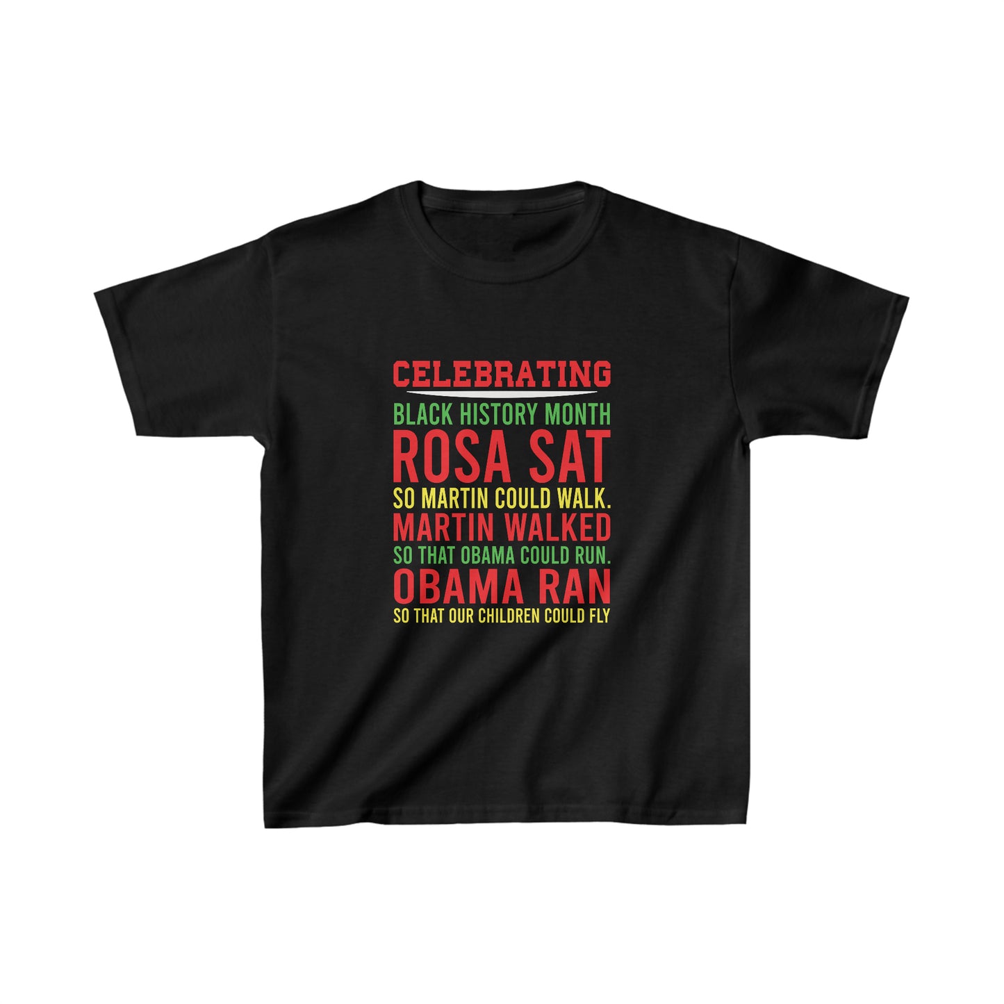 Celebrating Black History Kids Heavy Cotton™ Tee