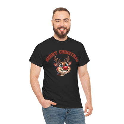 Merry Christmas Smiling Deer Shirt