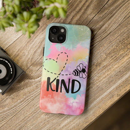 Be Kind Watercolor Tough Phone Cases