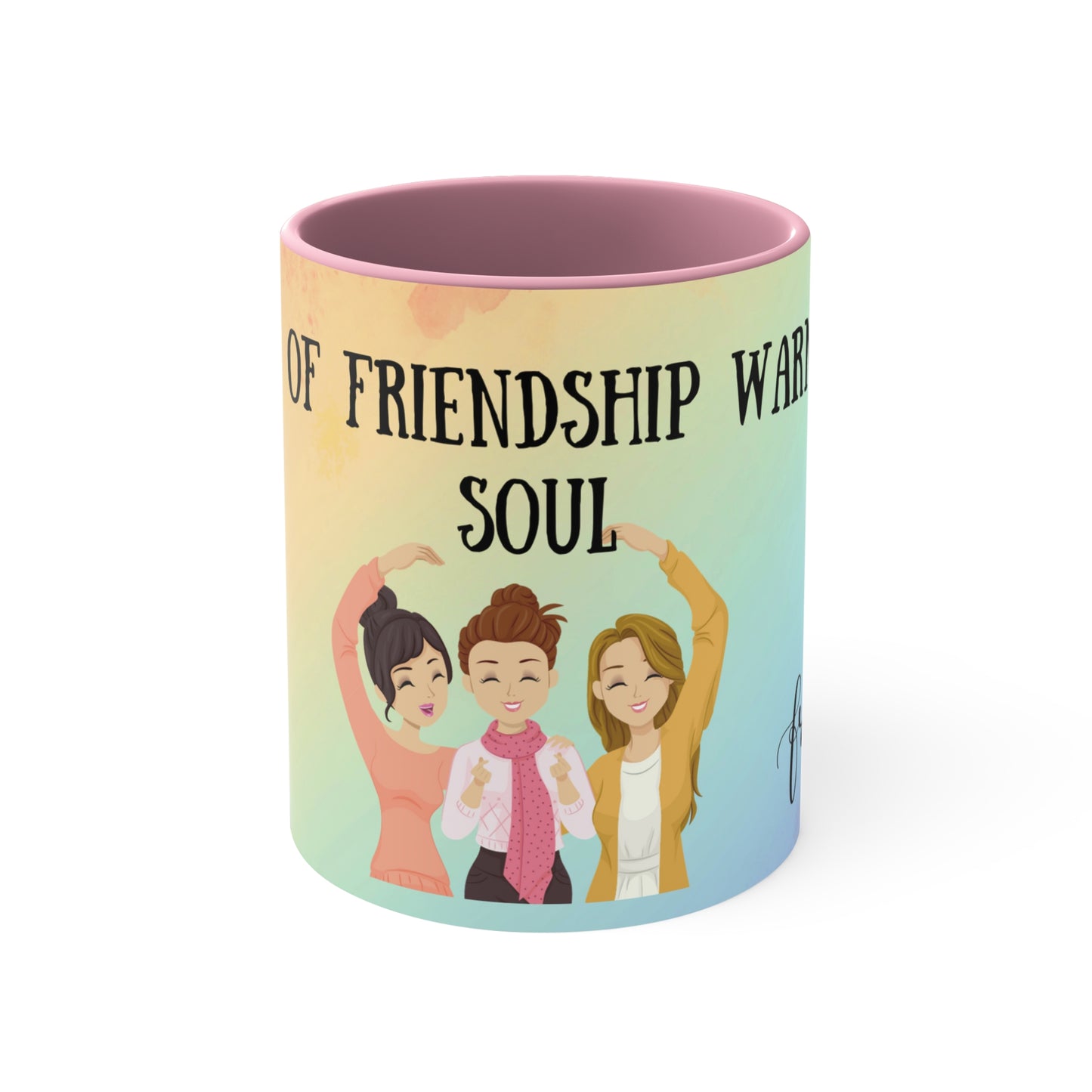 Friendship Accent Coffee Mug, 11oz